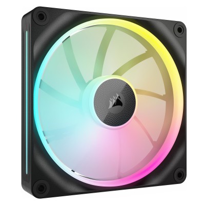 Corsair iCUE LINK LX140-R RGB, Ventola PWM Reverse, Nera - 140mm