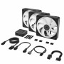 Corsair iCUE LINK LX120-R RGB, Ventole PWM Reverse, Triple Fan Kit, Nera - 120mm