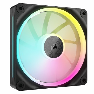 Corsair iCUE LINK LX120-R RGB, Ventola PWM Reverse, Nera - 120mm