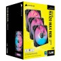 Corsair iCUE LINK RX120 MAX RGB, Ventola PWM - 120mm Thick Fan, Triple Fan Kit -Nero