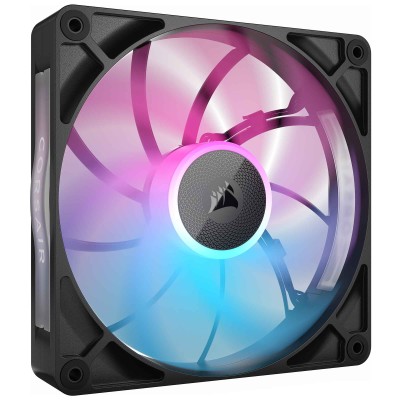 Corsair iCUE LINK RX140 MAX RGB, Ventola PWM - 140mm Thick Fan, Nero