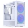 Lian Li LANCOOL 206 Mid-Tower, Vetro Temperato - Bianco