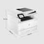 HP LaserJet Pro Stampante multifunzione 4102fdw, Bianco e nero, Stampante per Piccole e medie imprese, Stampa, copia, scansione,