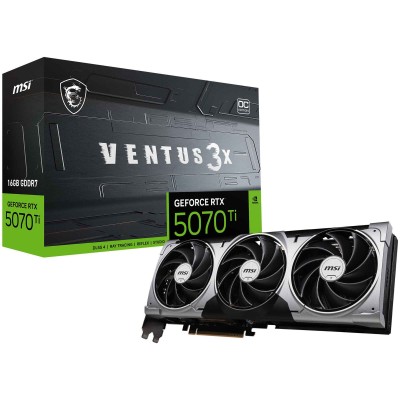 MSI GeForce RTX 5070 Ti Ventus 3X OC, 16384 MB GDDR7