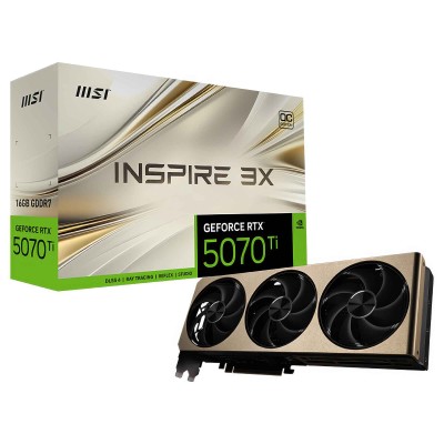 MSI GeForce RTX 5070 Ti Ventus 3X OC, 16384 MB GDDR7