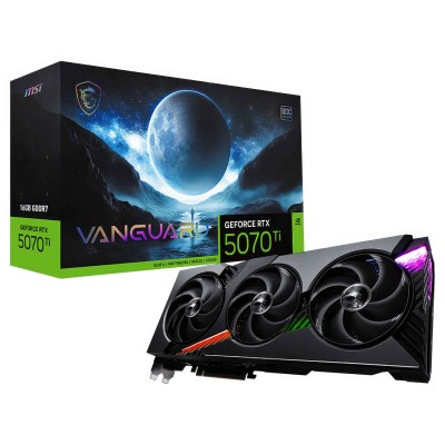 MSI GeForce RTX 5070 Ti 16G Vanguard SOC Launch Edition, 16384 MB GDDR7