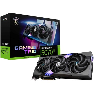 MSI GeForce RTX 5070 Ti Gaming Trio OC Plus, 16384 MB GDDR7