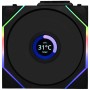 Lian Li UNI FAN TL LCD Wireless ARGB PWM 120 mm - Nero