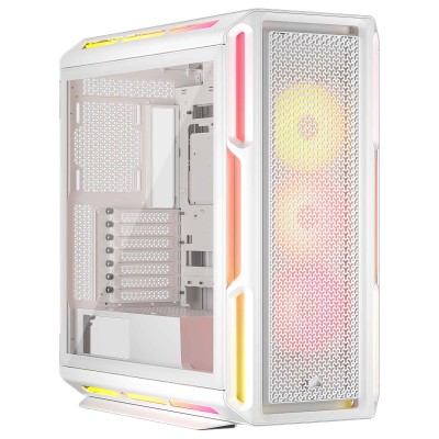 Corsair 5000T LX RGB Tempered Glass, Mid-Tower - Bianco con Finestra