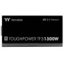 Thermaltake Toughpower TF3 80 Plus Titanium PSU, Modulare - 1.300 Watt