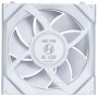 Lian Li UNI FAN SL Wireless LCD ARGB PWM 120 mm Triple Fan Kit - Bianco