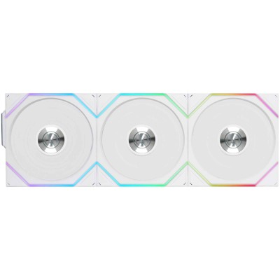 Lian Li UNI FAN TL Wireless ARGB PWM 120 mm Triple Fan Kit - Bianco